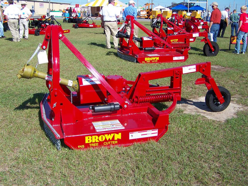 Brown Rotary Tree Cutters