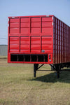 Harrell Ag Drying Van rear view with enclosed drying structure