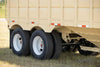 Harrell Ag Harvest Hopper axle and wheel  assembly detail