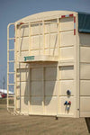 Harrell Ag Harvest Hopper rear door and panel detail