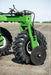 Harrell Ag Rock-N-Root Rake steerable rear wheel assembly