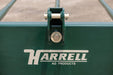 Harrell Ag cotton spear brand plate and frame detail