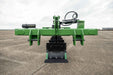 Harrell Ag In-Furrow Land Plow 9400 front view with central frame and moldboard assembly
