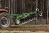 Harrell Ag On-Land Switch Plow 6508 HD operating near field edge