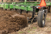 Harrell Ag On-Land Switch Plow 6508 HD soil preparation results in field