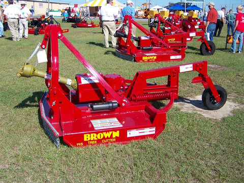 Brown Rotary Tree Cutters