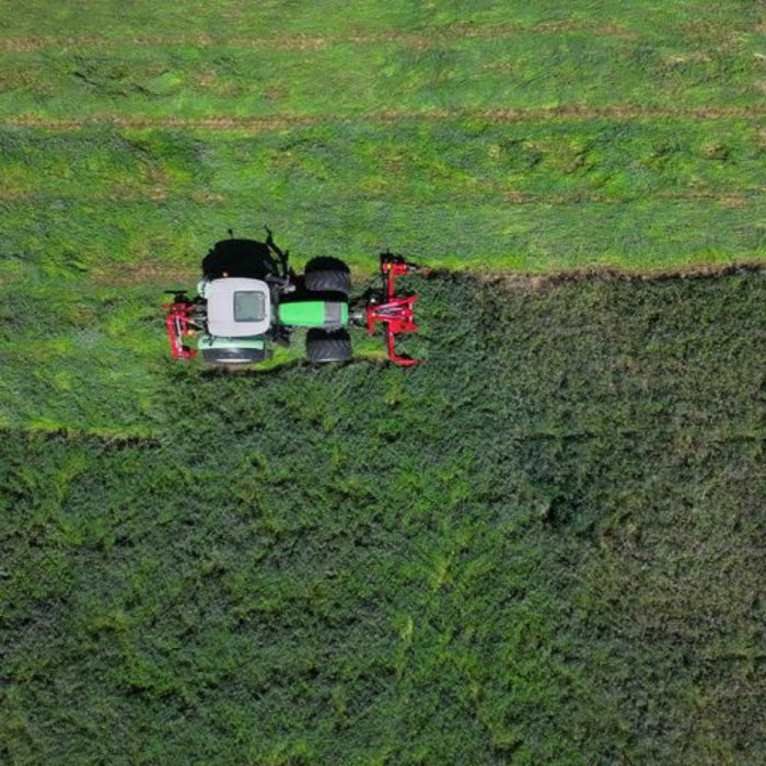 Enorossi BFF mower working along field edge