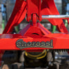 Enorossi branding on front-mounted sickle bar mower
