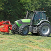 Enorossi BFF mower operating during field maintenance