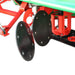 Disc cutting system and blades on Enorossi DMP forage mower