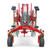Enorossi ENODUO 920 double rotary rake transport position folded view