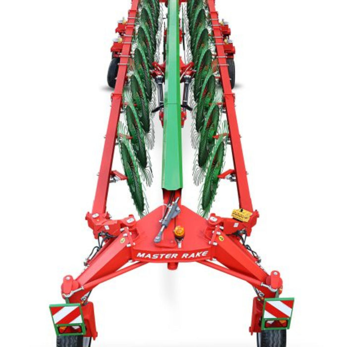 Enorossi MASTER RAKE wheel rake transport lock mechanism