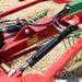 Enorossi TRACER 780 double rotary hay rake close-up of structural components