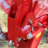 Close-up of central joint frame on Enorossi BATRAKE rake