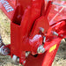 Close-up of central joint frame on Enorossi BATRAKE rake