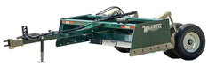 Harrell Ag Pull-Type Box Scraper with towing hitch, leveling blade, and rear wheels