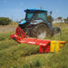 Tractor operating Enorossi disc mower with conditioner DMC-ROLL in field