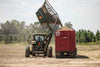 Harrell Ag Drying Van side view during field placement