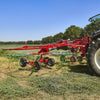 Enorossi ENODUO double rotor hay rake forming central windrow