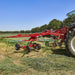 Enorossi ENODUO double rotor hay rake forming central windrow
