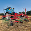 Enorossi ENODUO double rotor hay rake overall machine layout and rotor arms