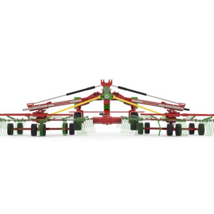 Enorossi ENODUO 920 double rotary rake rear transport configuration