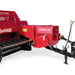 Enorossi ENOPACK small square baler showing rectangular baling chamber and pickup system