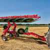 Enorossi MAXIMUS V-frame wheel rake forage raking operation