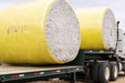 Harrell Ag Module 8 Express cotton module trailer carrying two round cotton modules