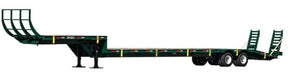 Harrell Ag Module 8 Express cotton module trailer with flat-lay deck for harvest transport