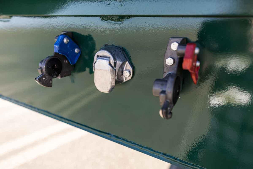 Harrell Ag Module 8 Express cotton module trailer electrical connectors for lighting and power