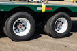 Harrell Ag Module 8 Express cotton module trailer tandem axle wheels and road tires