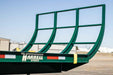 Harrell Ag Module 8 Express cotton module trailer rear view with loading ramp raised