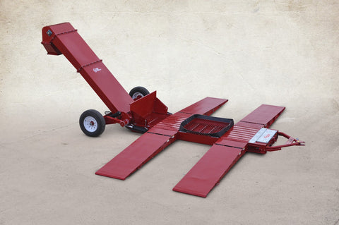 Sudenga Portable Chain/Paddle Drive-Over Hopper