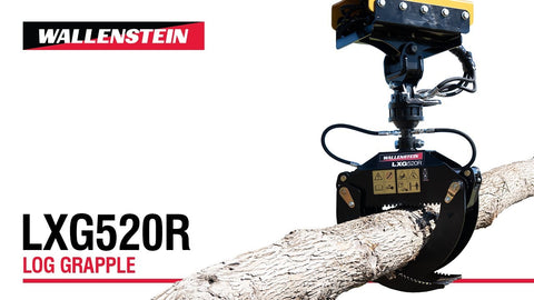 Wallenstein LXG520R 3500# Mini-Ex Grapple