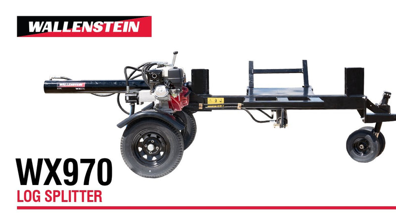 Wallenstein WX950 Horizontal Log Splitter w/Log Lift