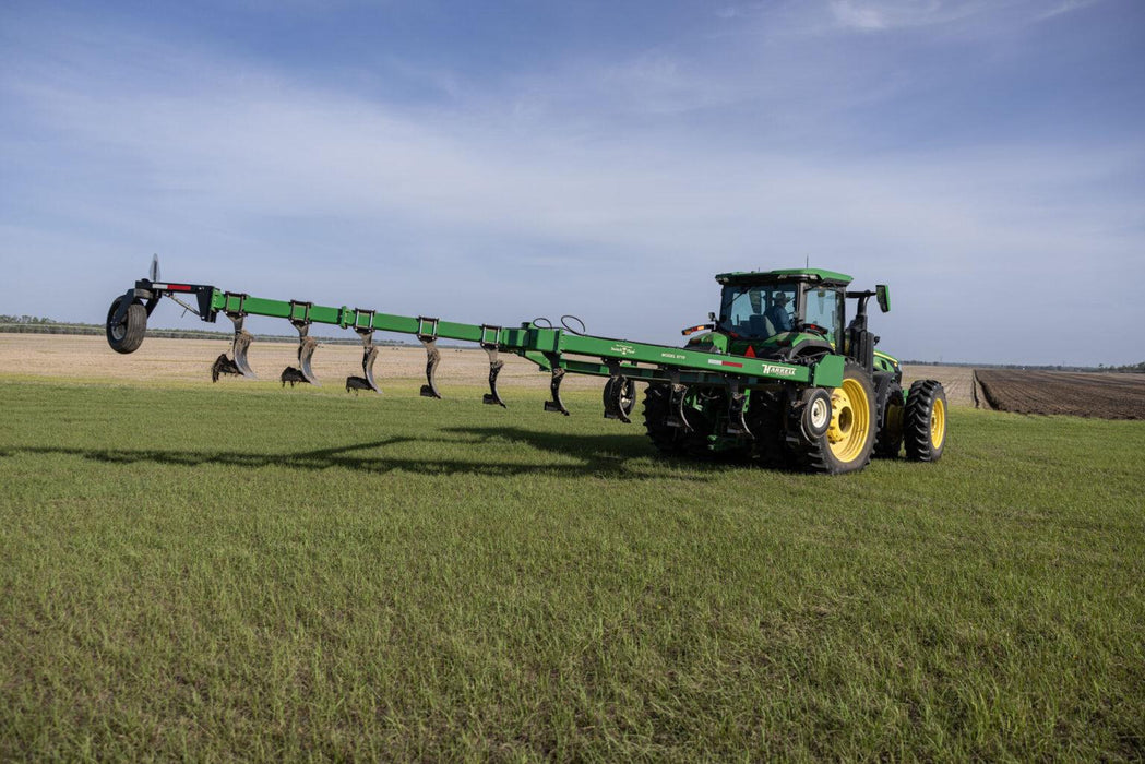 Harrell Ag plow maintaining consistent depth during field operation
