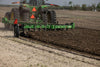 Harrell Ag on-land switch plow final pass across prepared field