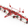 Enorossi VORTEX G6 hay tedder rotary tedder with extended working width