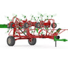 Front transport angle of Enorossi VORTEX G8-980 PROFILINE hay tedder